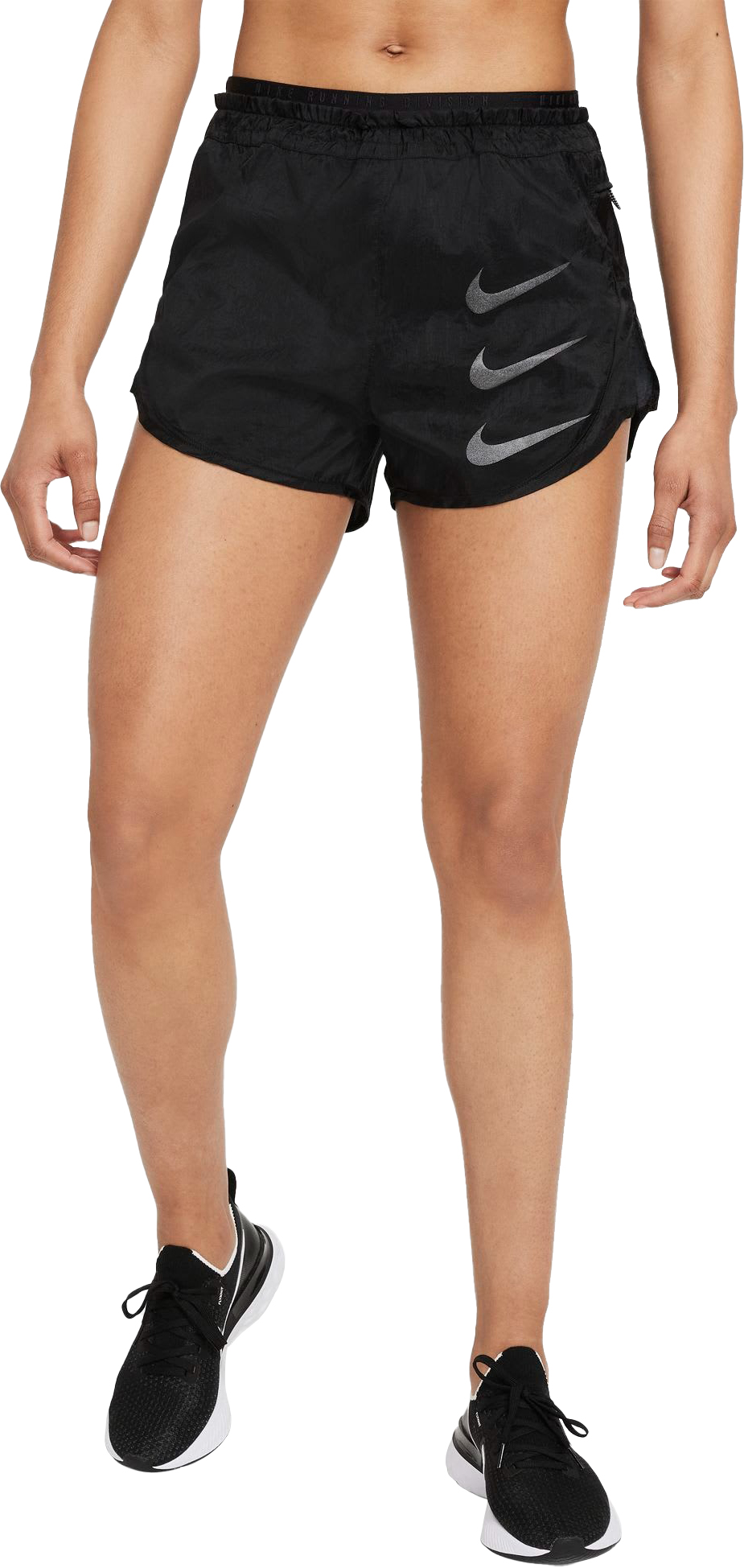 Tempo Luxe Run Division 2-in-1 Shorts Dame Black/Black