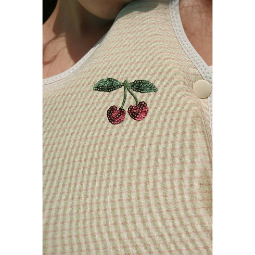Køb Konges Sløjd Rose Stripe Cherry Svømmevest
