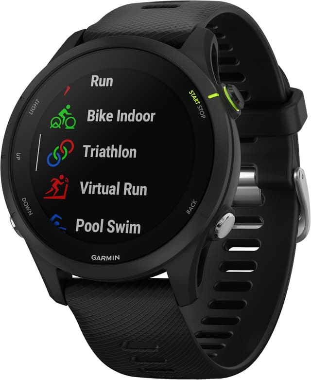 Garmin Forerunner 255 Music sportsur (sort)