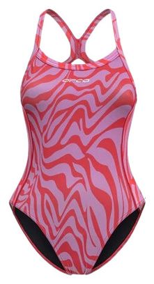 Maillot De Bain Orca Core Une Pièce à Fines Bretelles Femme Rose