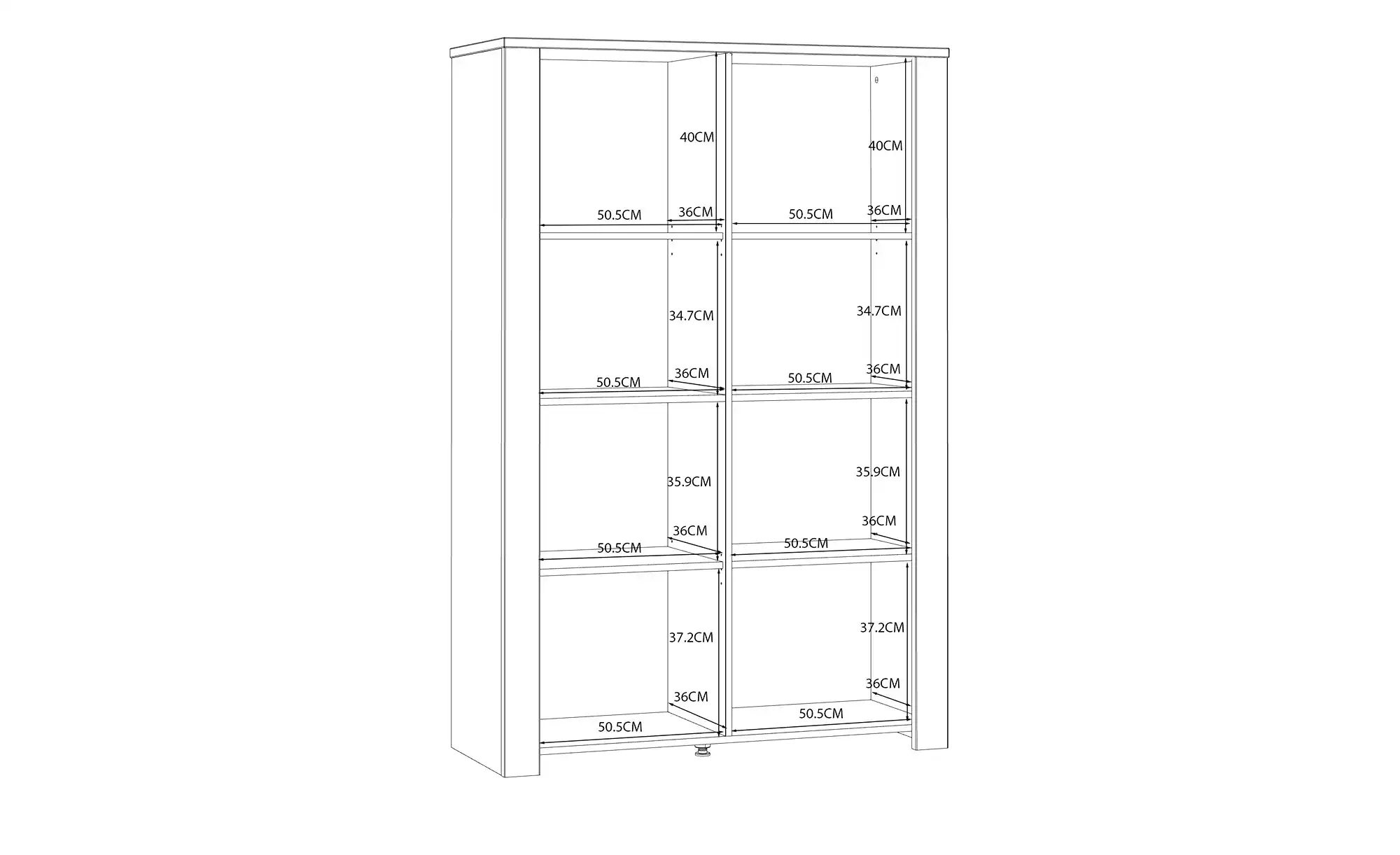Highboard Toneo