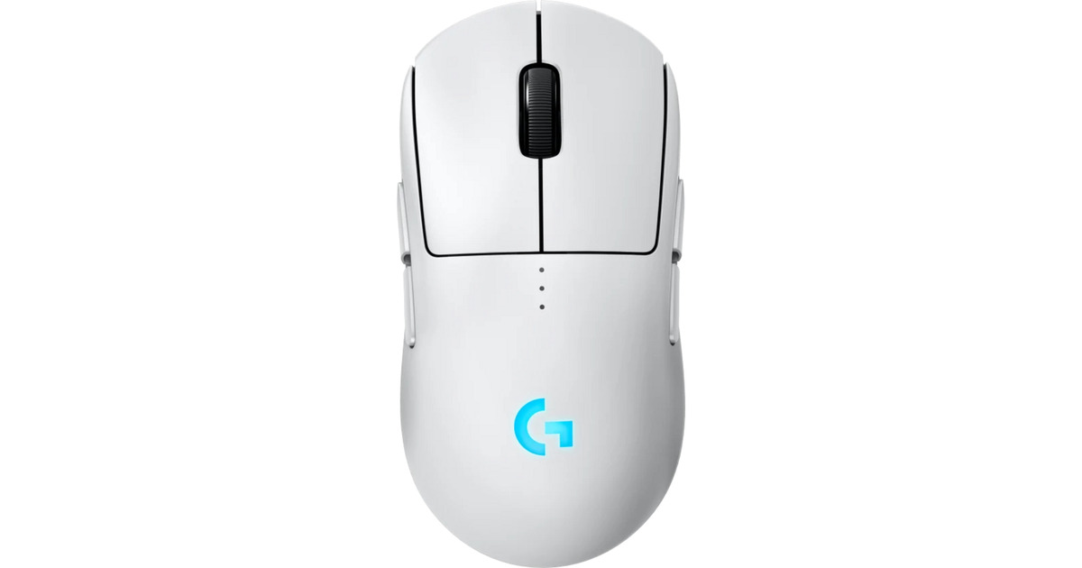 Logitech GPRO 2 LIGHTSPEED Wireless gaming muis  (Wit, 100 - 44,000 dpi, RGB)