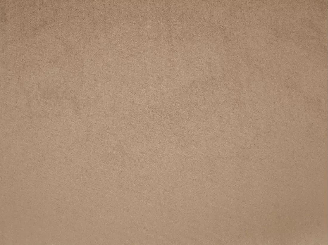 Lot de 6 chaises avec accoudoirs en velours et métal noir - Beige - LANSENA de Pascal Morabito