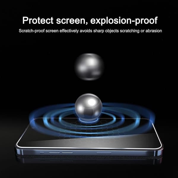 2 stk iPhone 12 Privacy skjermbeskytter Privacy skjermbeskytter