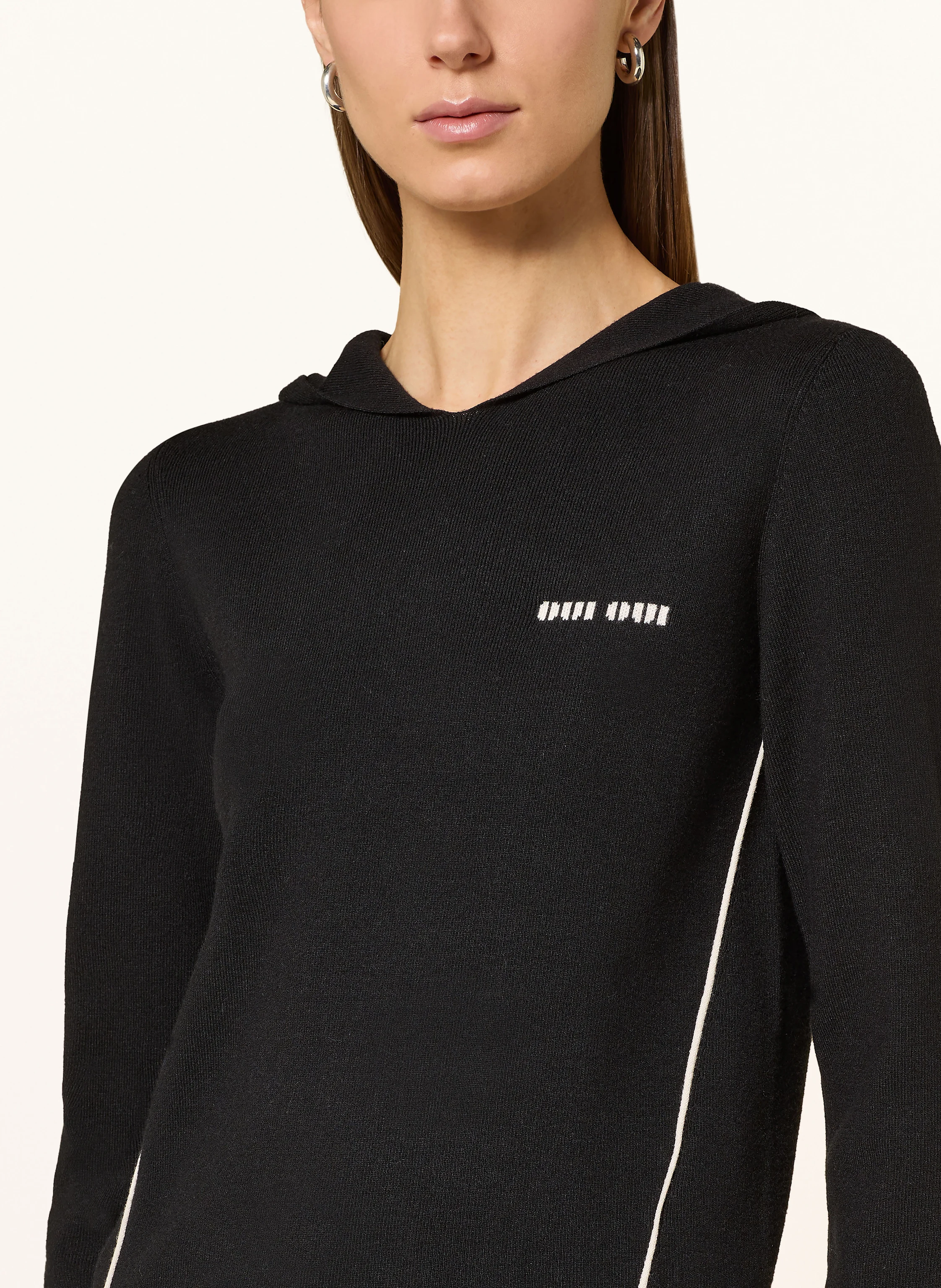 oui Strick-Hoodie