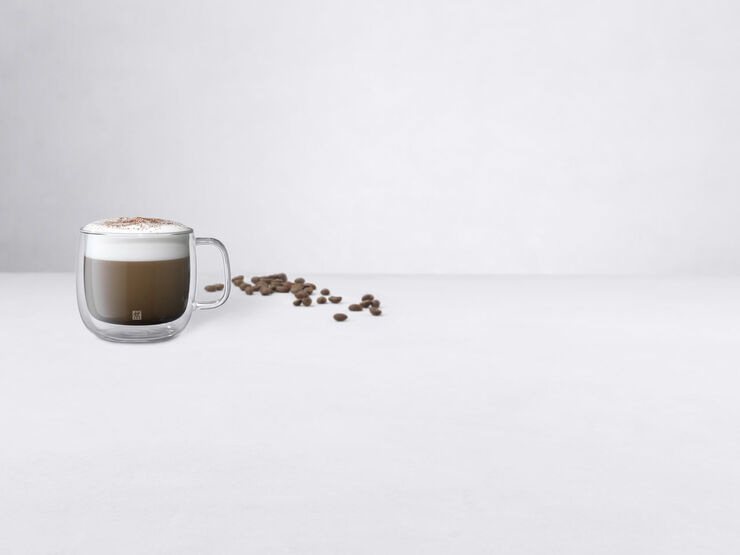 Zwilling Sorrento Plus Cappuccino sæt, 2 stl Transparent