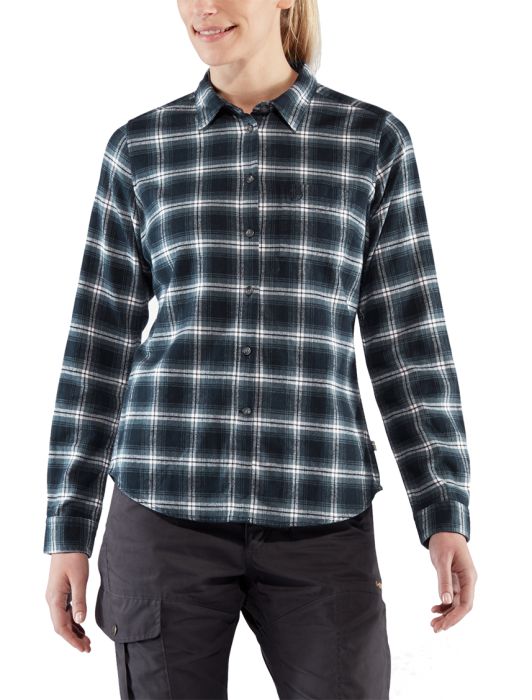Övik Flannel Shirt Women dameskjorte