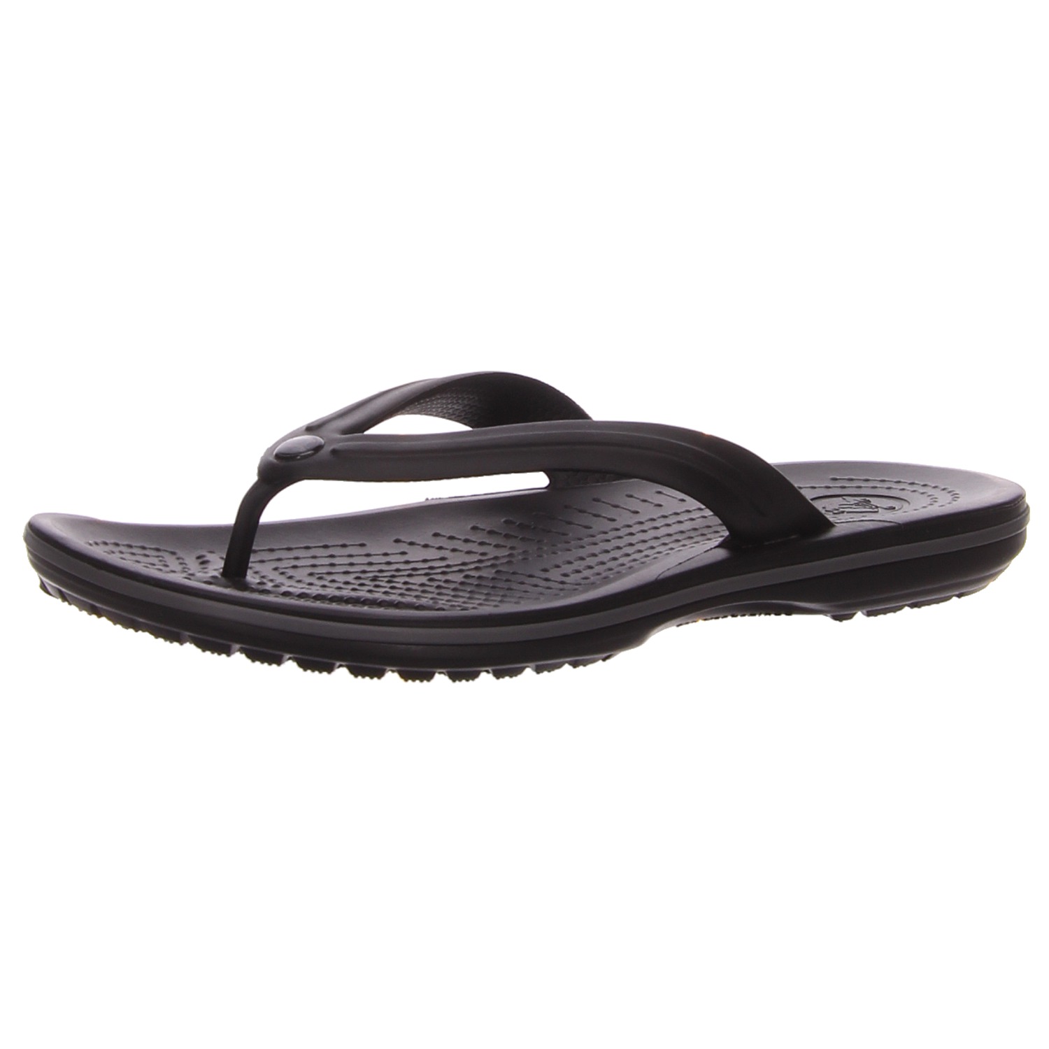 Crocs Zehentrenner schwarz schwarz