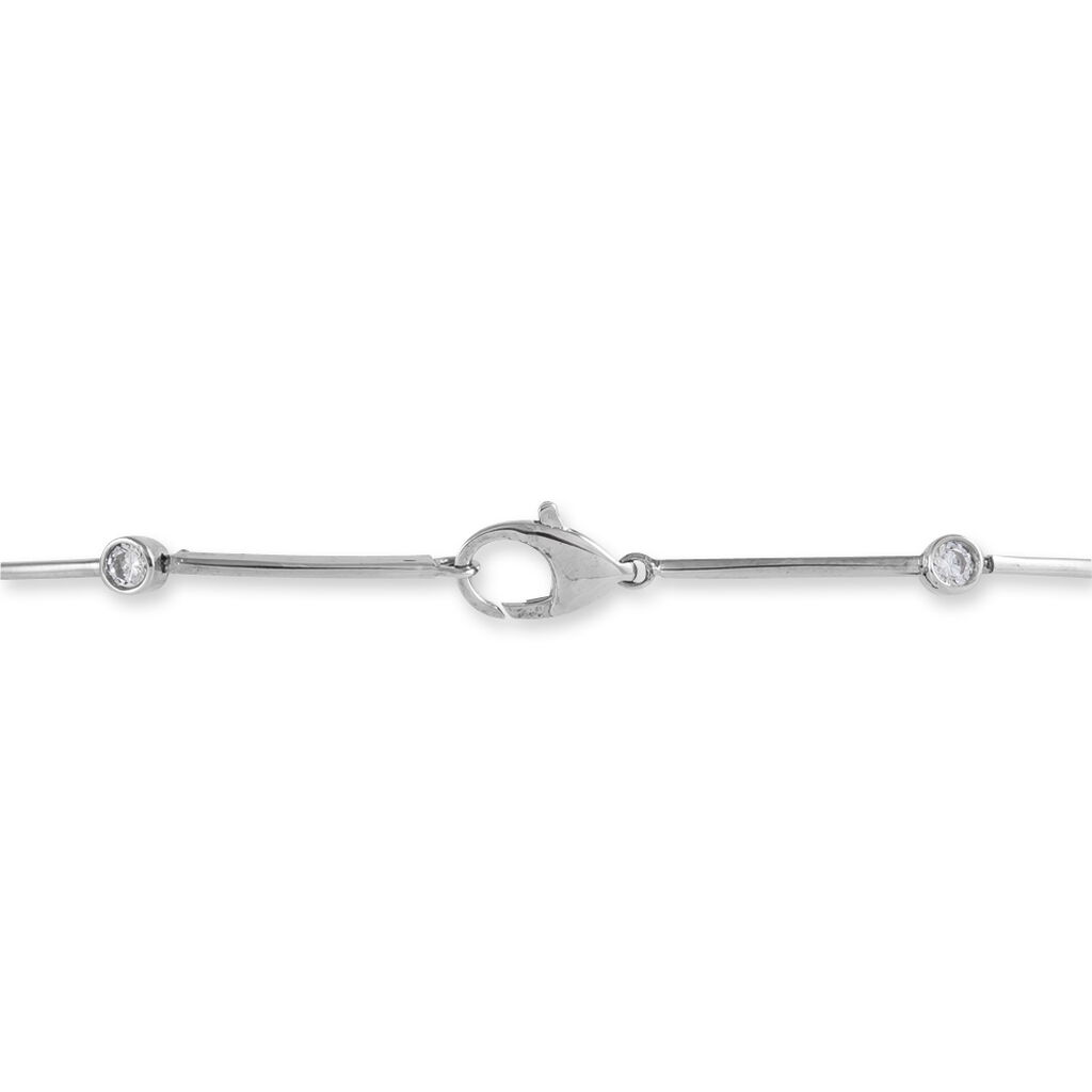 Bracelet Eshan Argent Blanc Oxyde De Zirconium