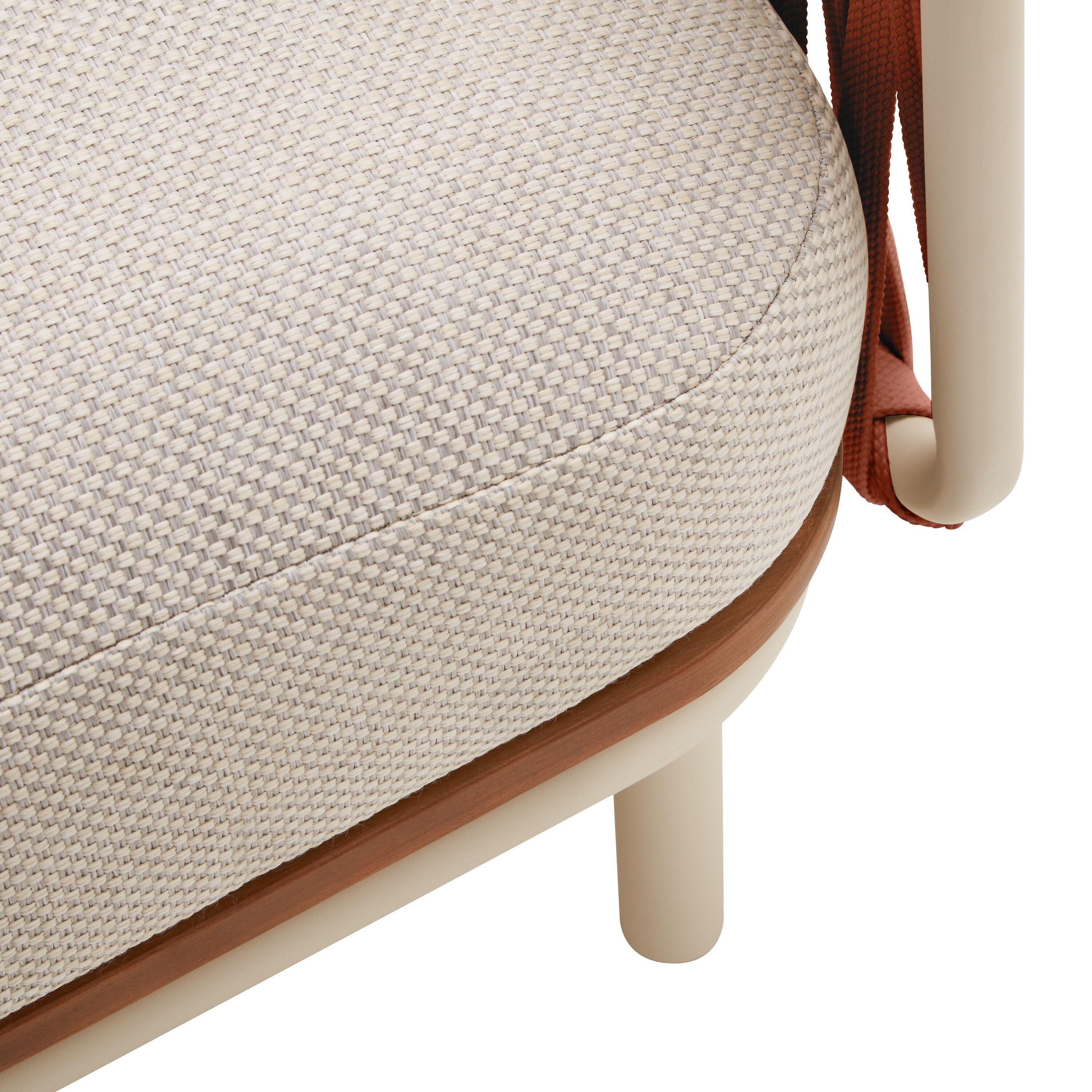 NIHOA Set 2er Sofa Arml. Rope Terracotta - Terra