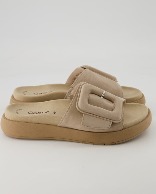 Gabor 63.751.12 Pantoletten in Beige