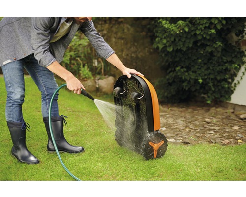 WORX 20V accu robotmaaier Landroid L1000 20 cm/1.000 m² met app WR147E.1, incl. installatiemateriaal