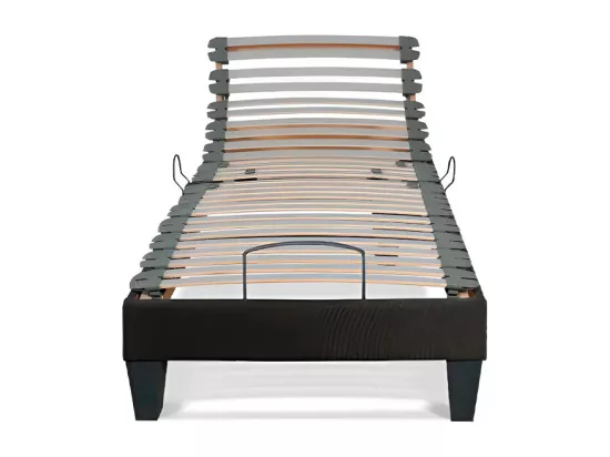 BELLECOUR LITERIE | Sommier électrique AMIRAL 80x200 cm | Lattes
