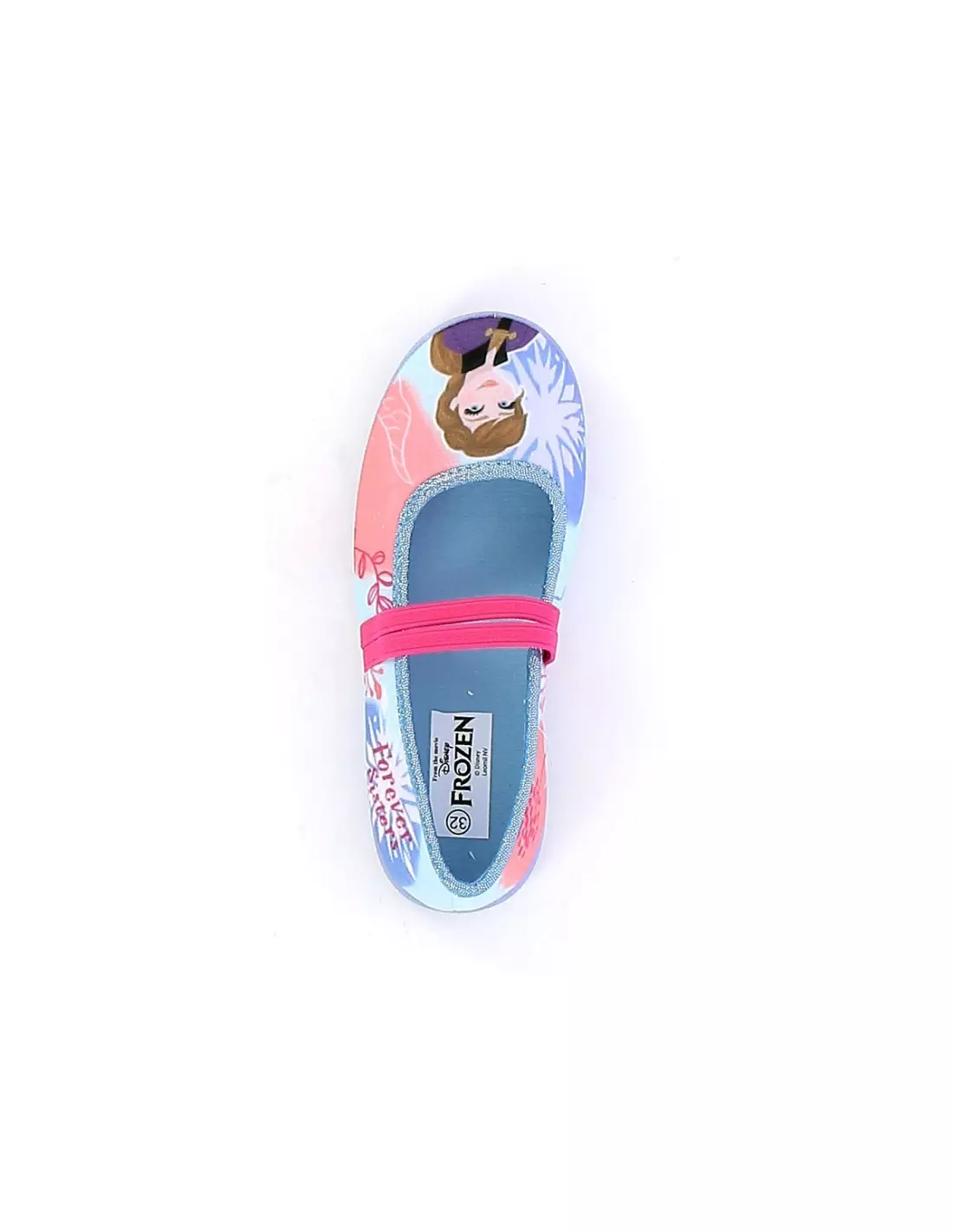 LEOMIL FZ011193 - La Reine des neiges - Pantoufles & chaussons lightbluefushia