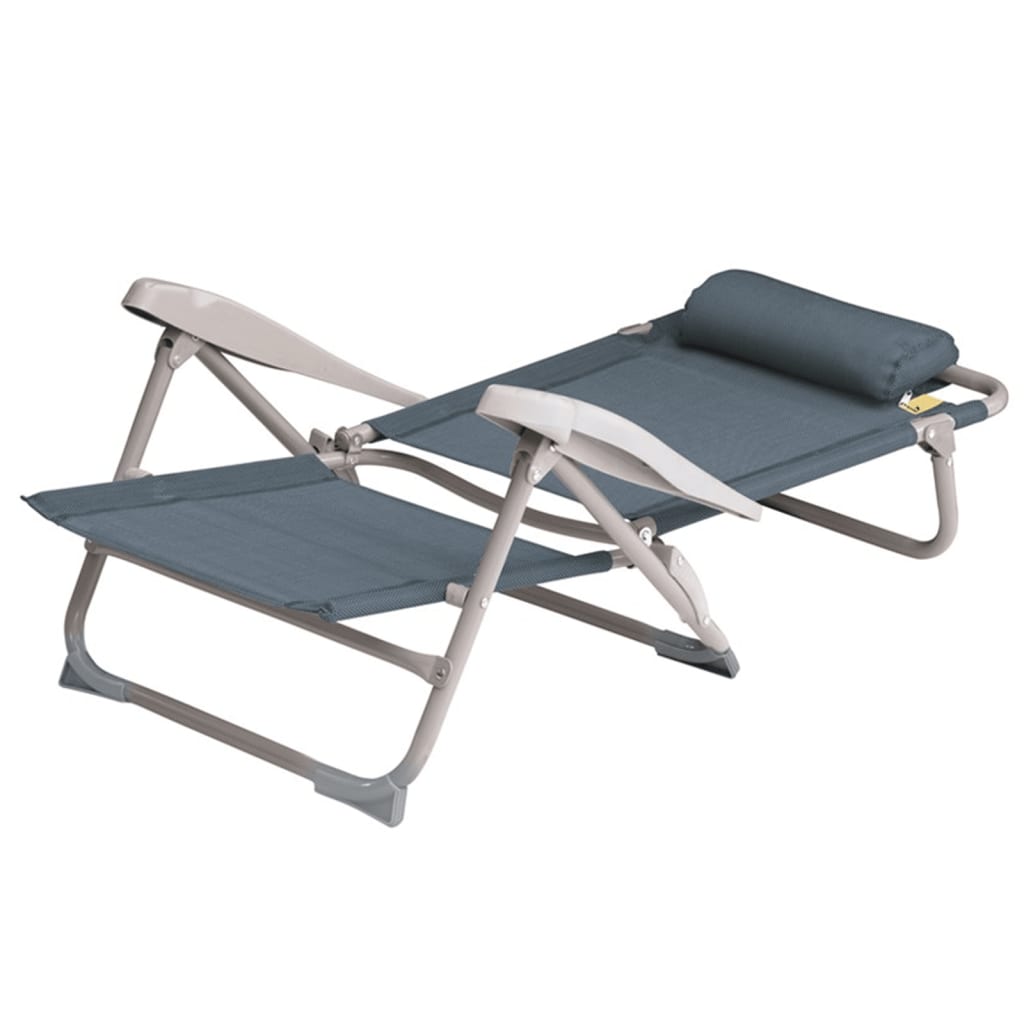 Chaise de plage pliable breaker bleu océan