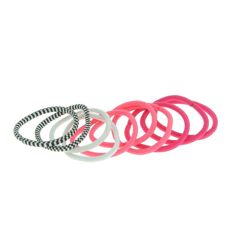 Elastiques colorés épais Rose
