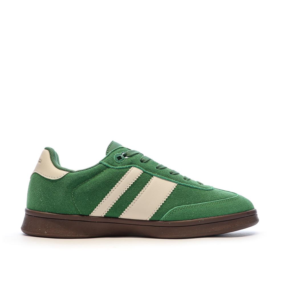 Teddy Smith Baskets Vert Homme Teddy Smith White Suede