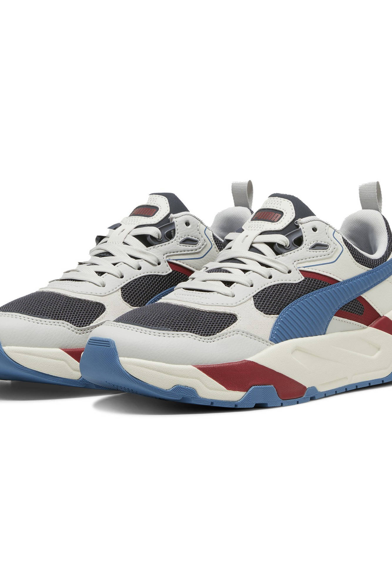Puma Trinity  sneakers lichtgrijs/antraciet/blauw