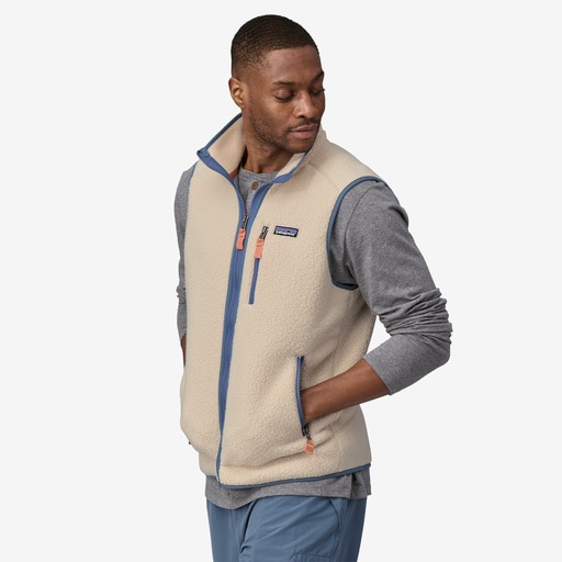 Patagonia Retro Pile Vest, M's<br>Herlig retro fleece-vest- garantert til å holde deg varm!