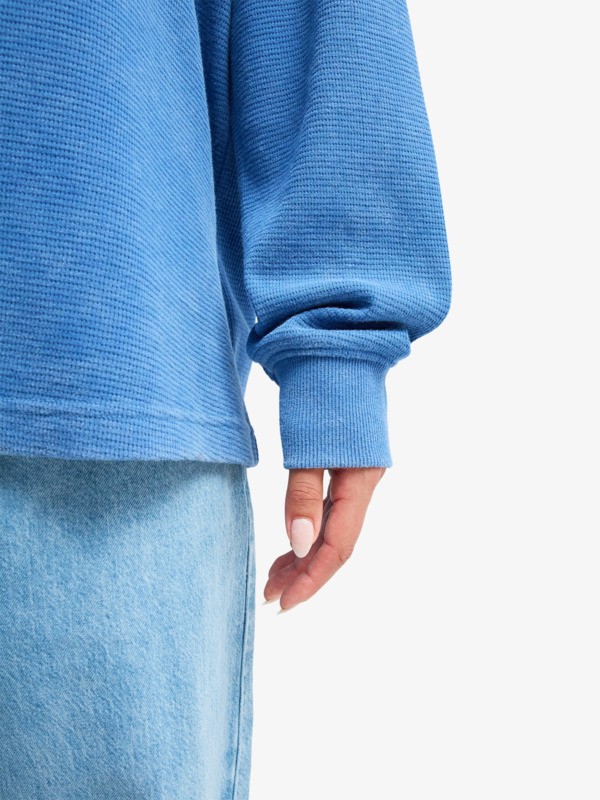Eastside Midweight T-shirt manches longues Bleu Femme