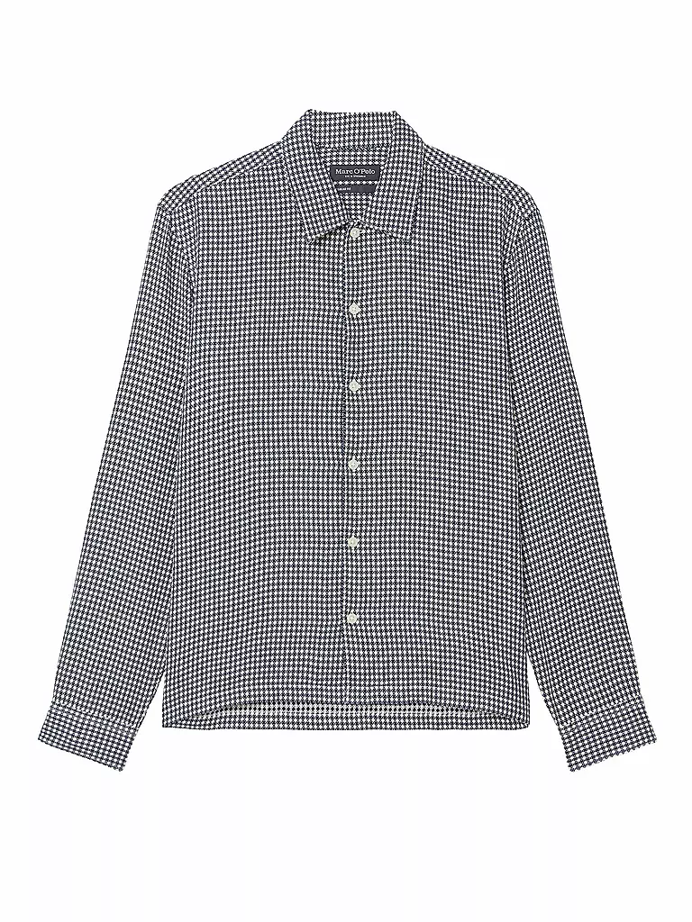 MARC O'POLO Hemd Regular Fit  blau