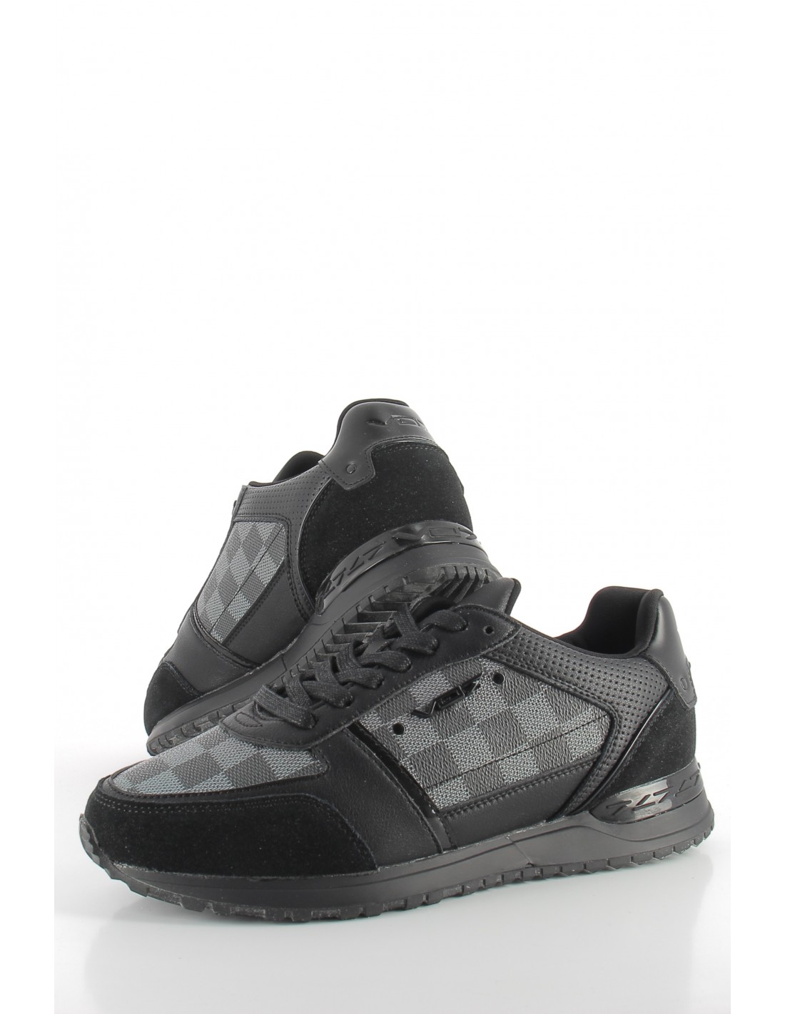 v07 Baskets de ville Homme Milan Square Black