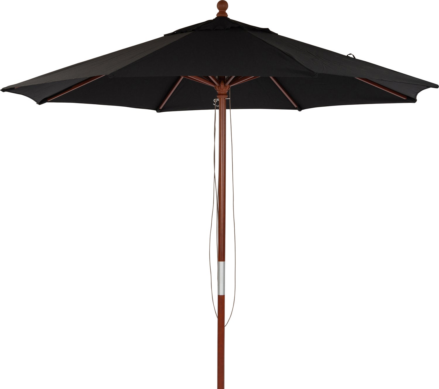 Intratuin parasol Vienna zwart 80+UV D 300 cm