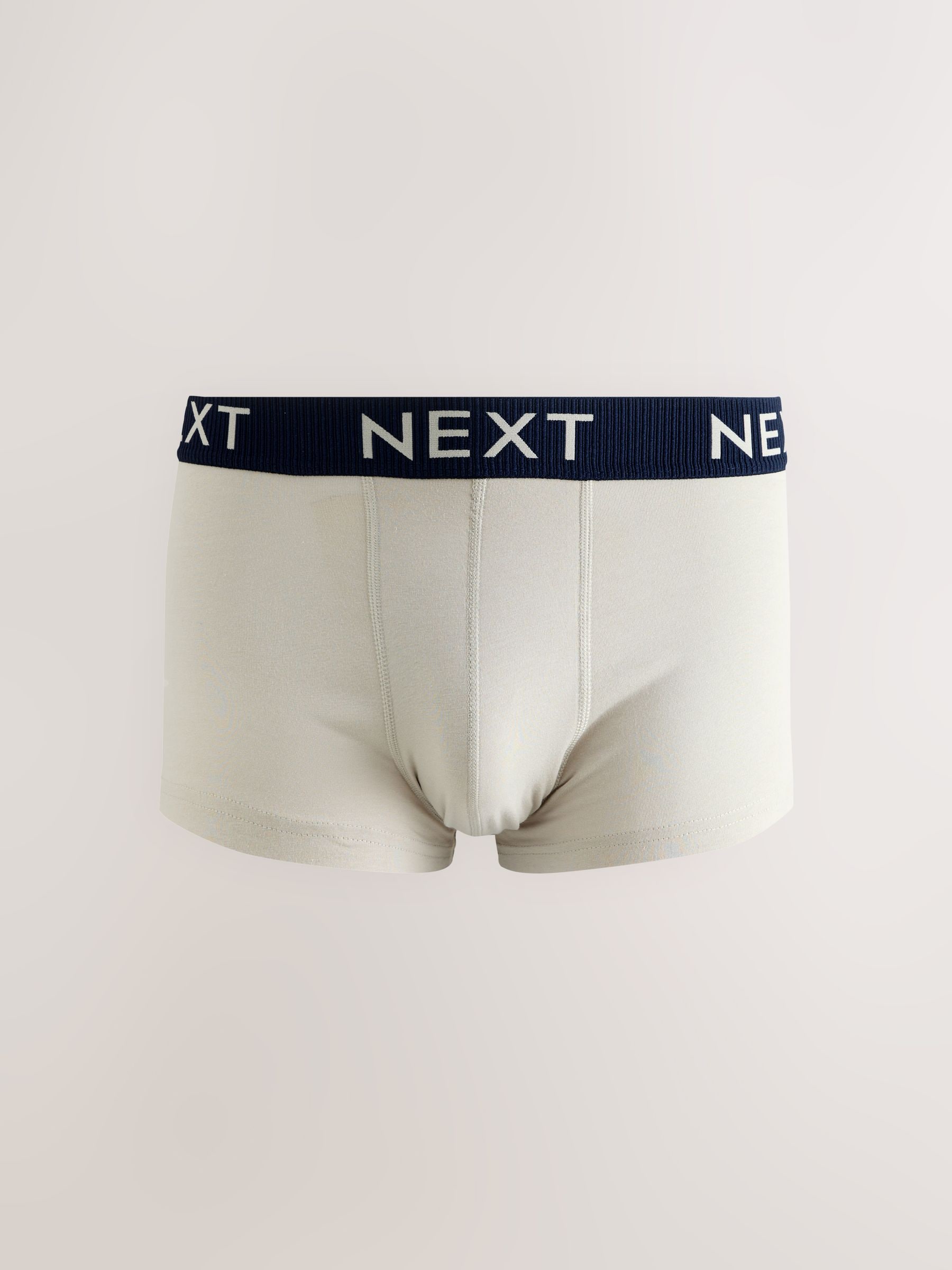 Roze/blauw/groen marineblauwe tailleband met textuur - Hipster boxers van katoenrijke mix