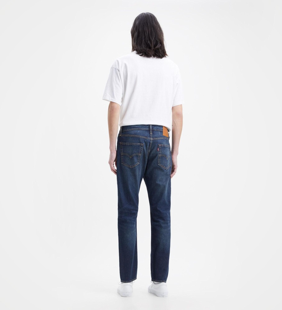 Calça jeans Levi's Tapered Cut 502 azul marinho