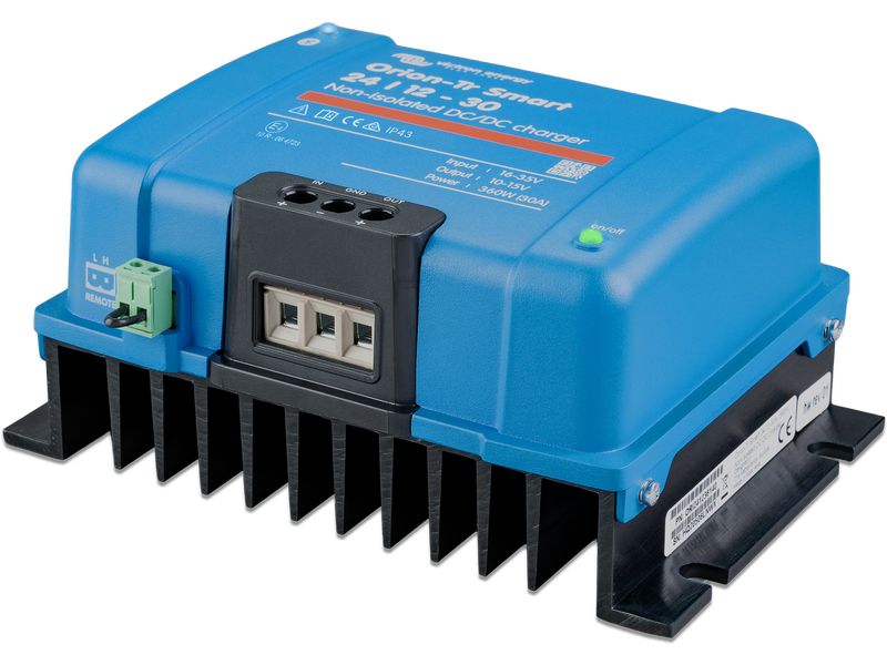 Victron Laderegler Orion-Tr Smart 12-12 V 30A, 360 W Ladewandler mit 3 Ladestufen, nicht isoliert