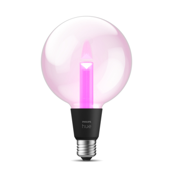 Philips Hue Lightguide Globelamp 125 mm E27 Wit en Gekleurd Licht