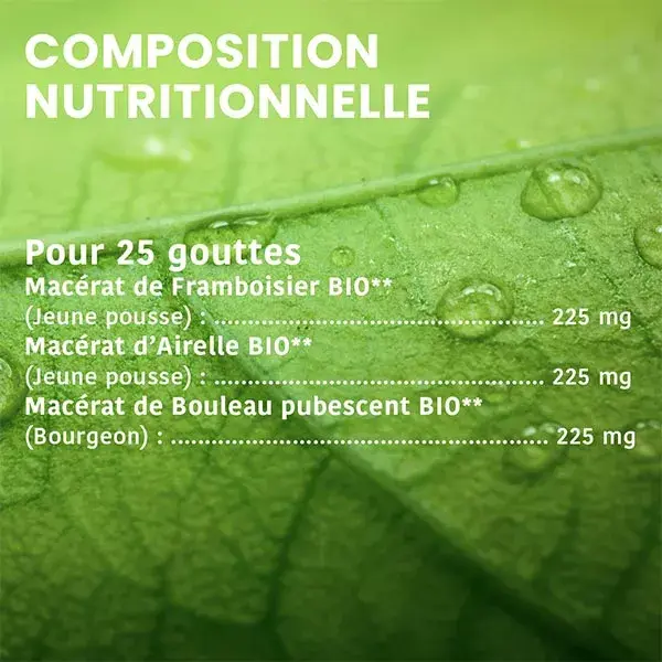 Santarome Bio - Tri Complexe de Bourgeons Ménopause Bio - Flacon de 30ml