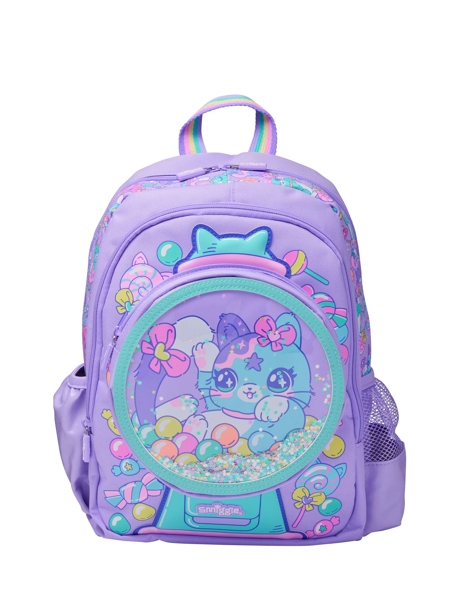 Paars - Smiggle Adventurous Junior Character Backpack