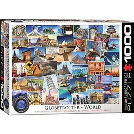 Eurographics Globetrotter Welt, 1000 Teile