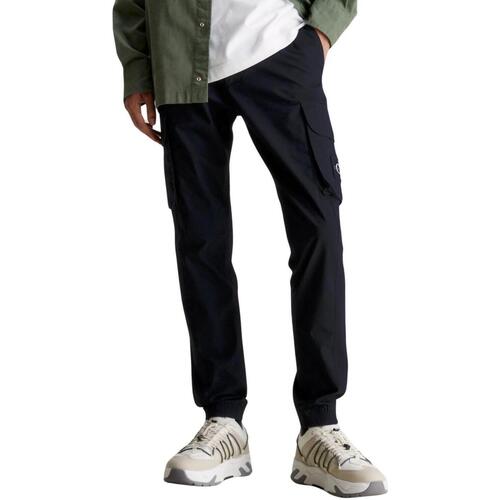 Calvin Klein Jeans - SKINNY WASHED CARGO Ck Negro