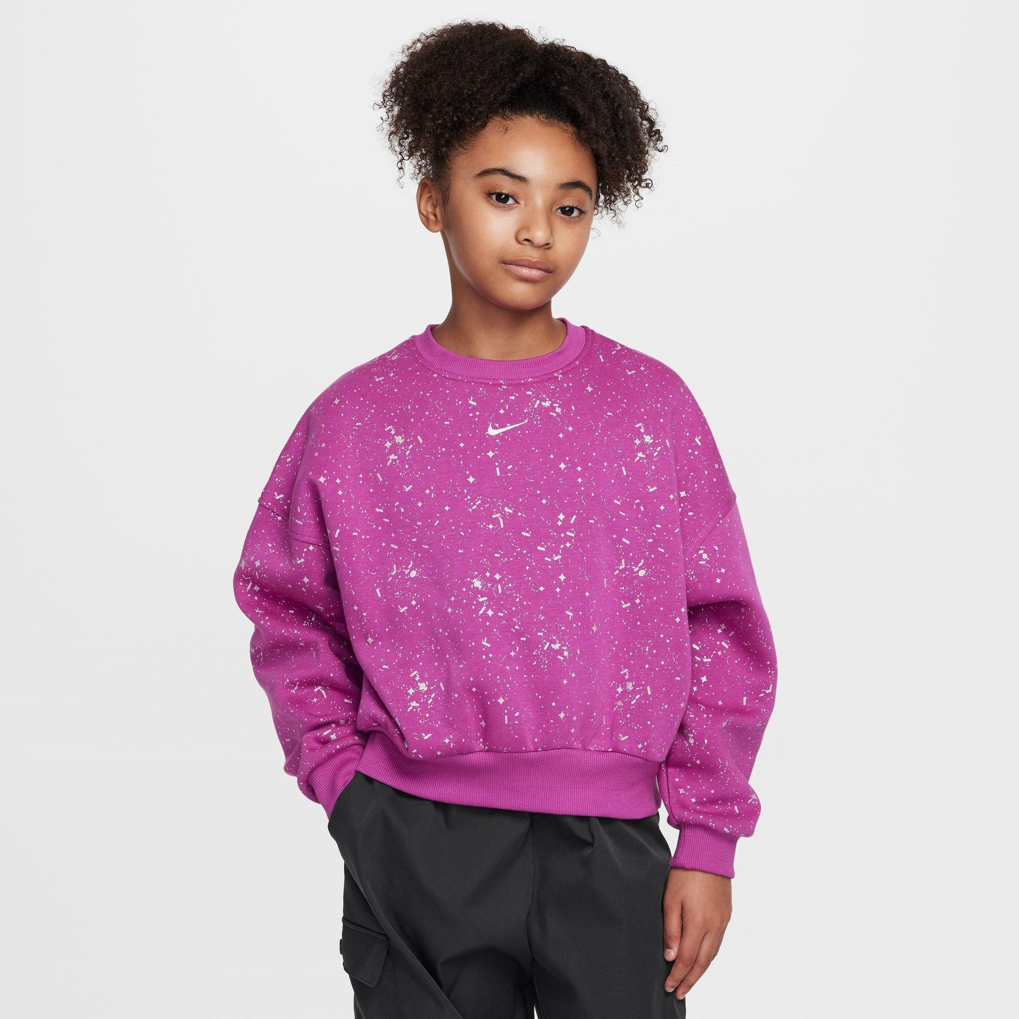 Nike Nike Sportswear Club Fleece Big Kids' (Girls') Boxy Crew