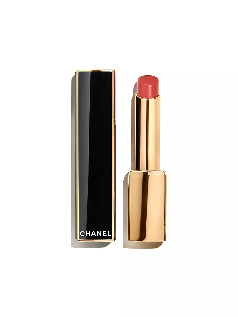 CHANEL FARBINTENSIVER LIPPENSTIFT. KONZENTRIERTE LEUCHTKRAFT UND PFLEGE. NACHFÜLLBAR 2G orange
