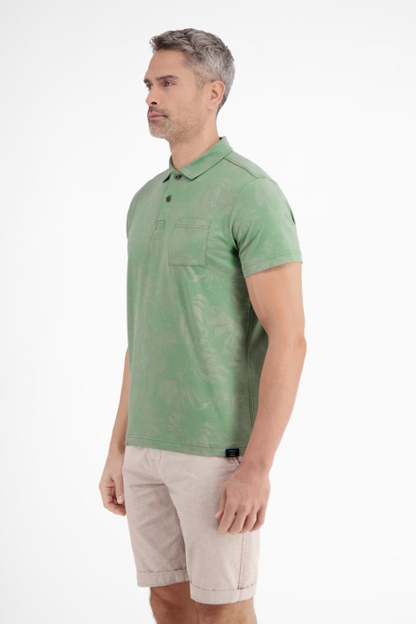 Lerros groene heren polo