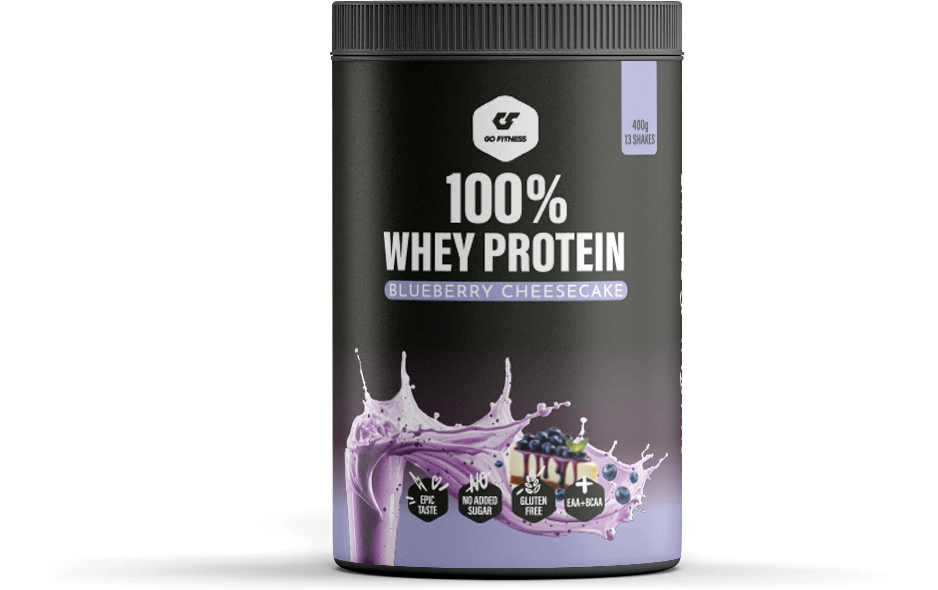 Pulver 100% Whey Protein Blaubeeren/Cheesecake 400 gProtein-Pulver