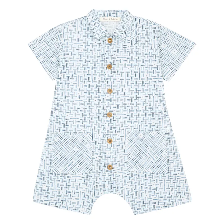 Zhoe & Tobiah Combishort Rayures | Bleu