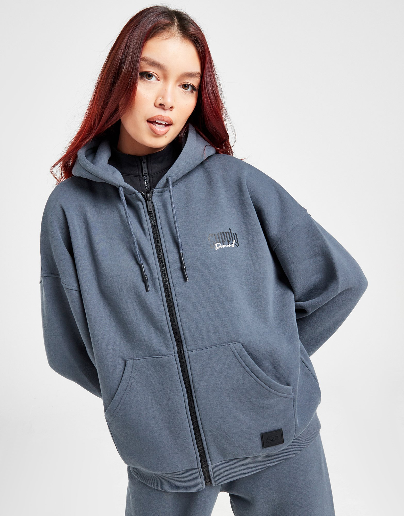 Supply & Demand Sweat à Capuche Zippé Roman Femme
