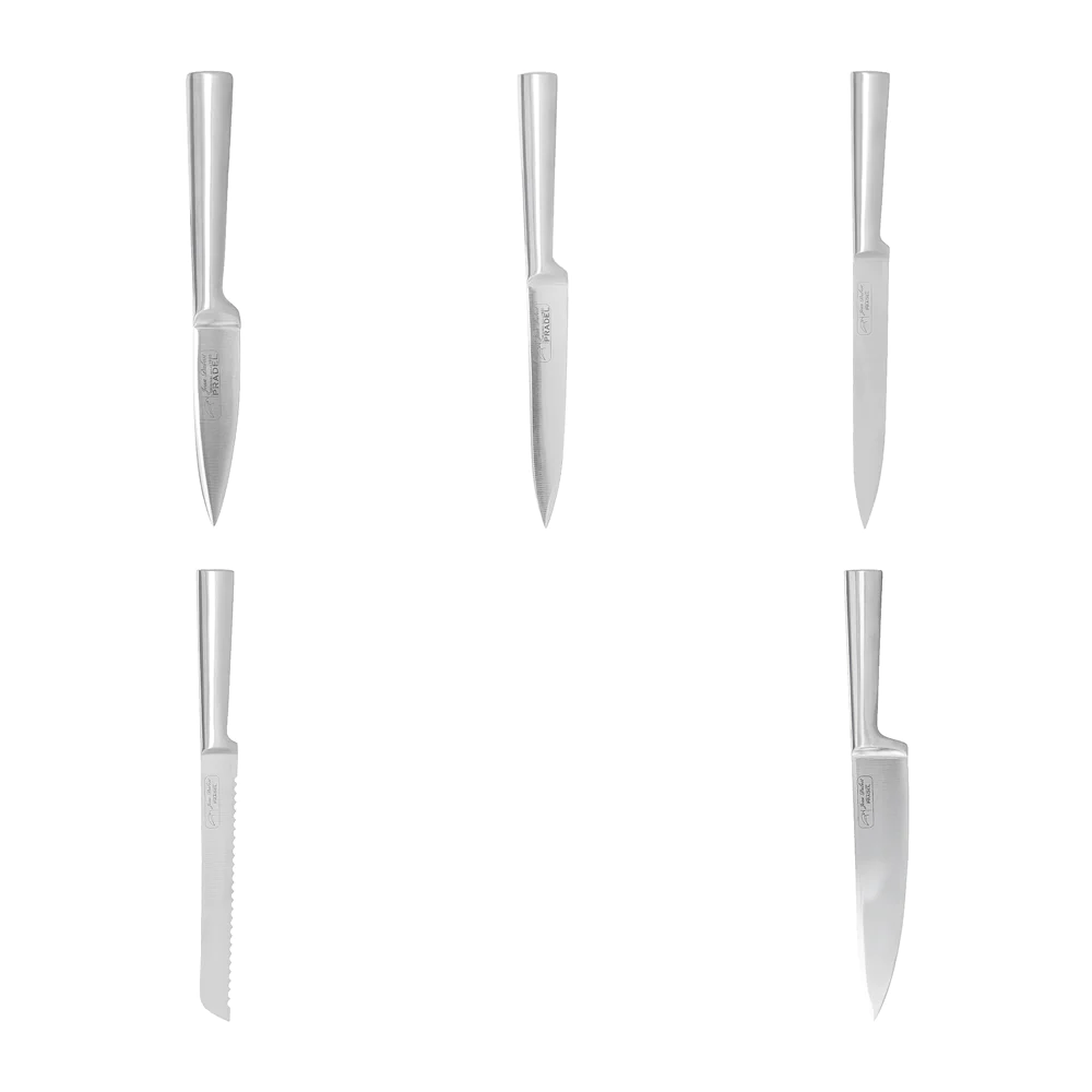Bloc en bambou avec ses 5 couteaux Jean Dubost