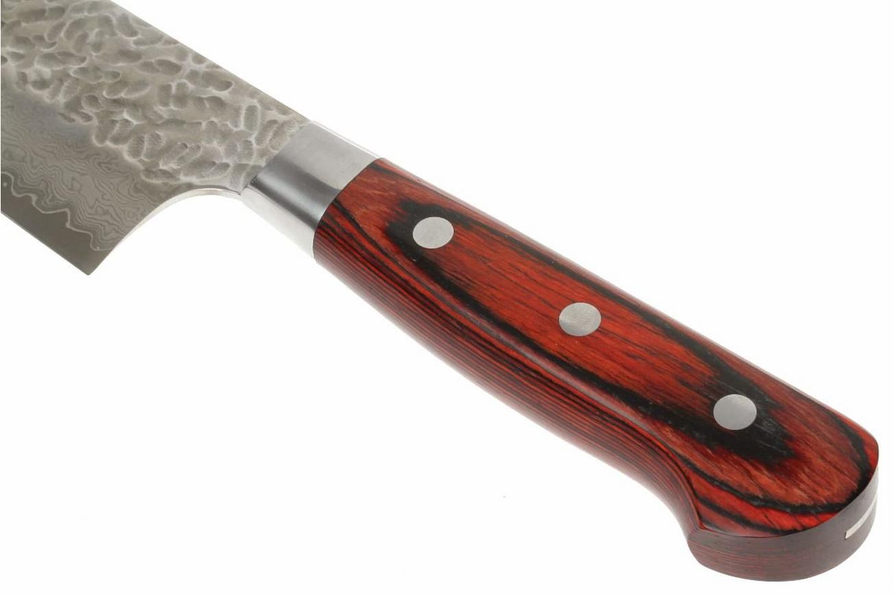 Sakai Takayuki 33-Layer Damascus santokumes, 18 cm