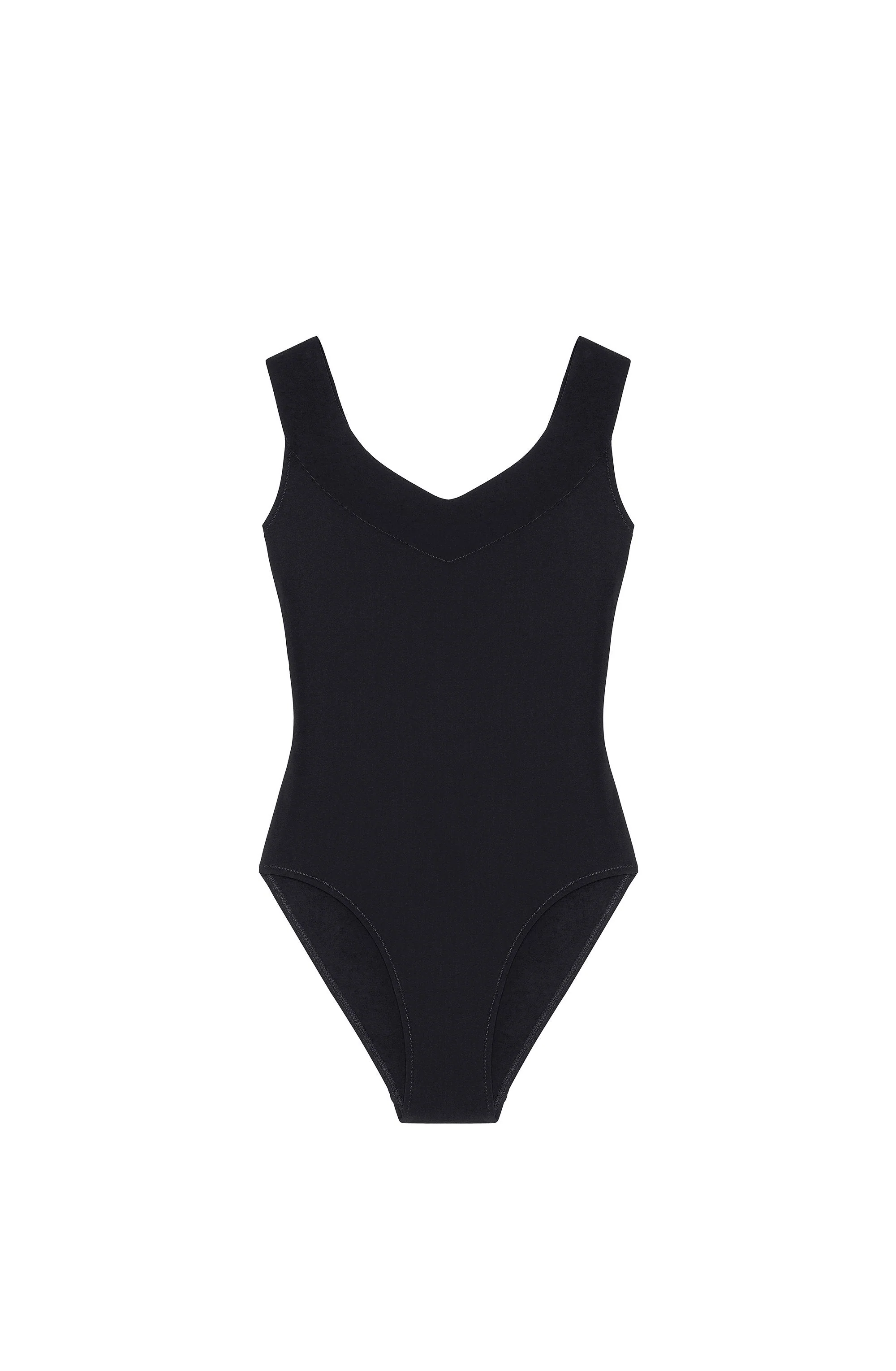soya Maillot de bain croisé dos noir Noir
