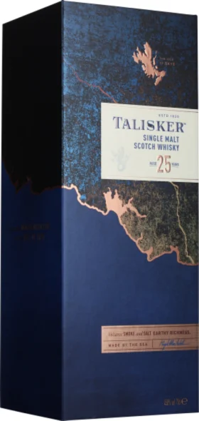 TALISKER 25 YEARS SINGLE MALT 70CL