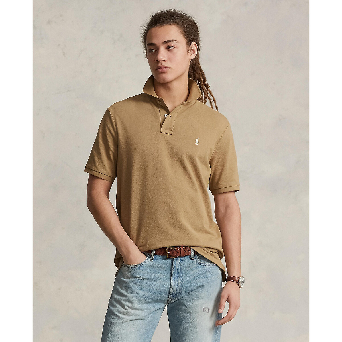 POLO RALPH LAUREN<br>Camisa polo icônica em algodão piqué