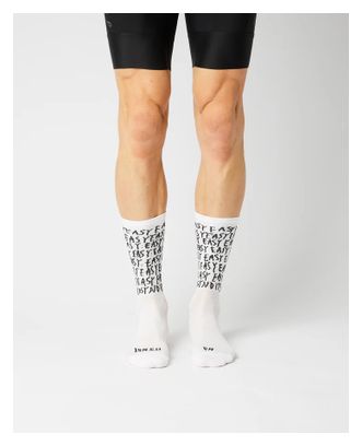 Chaussettes Fingerscrossed Classic Movement No It'S Not Blanc