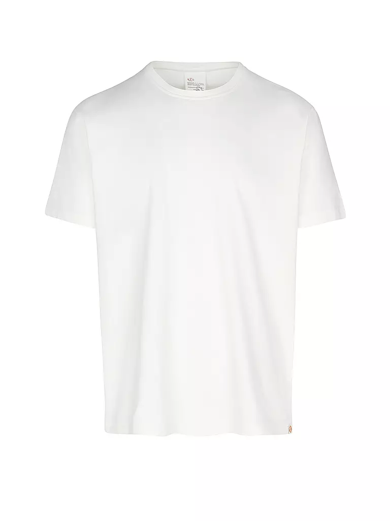 NUDIE JEANS T-Shirt UNO EVERDAY  weiss