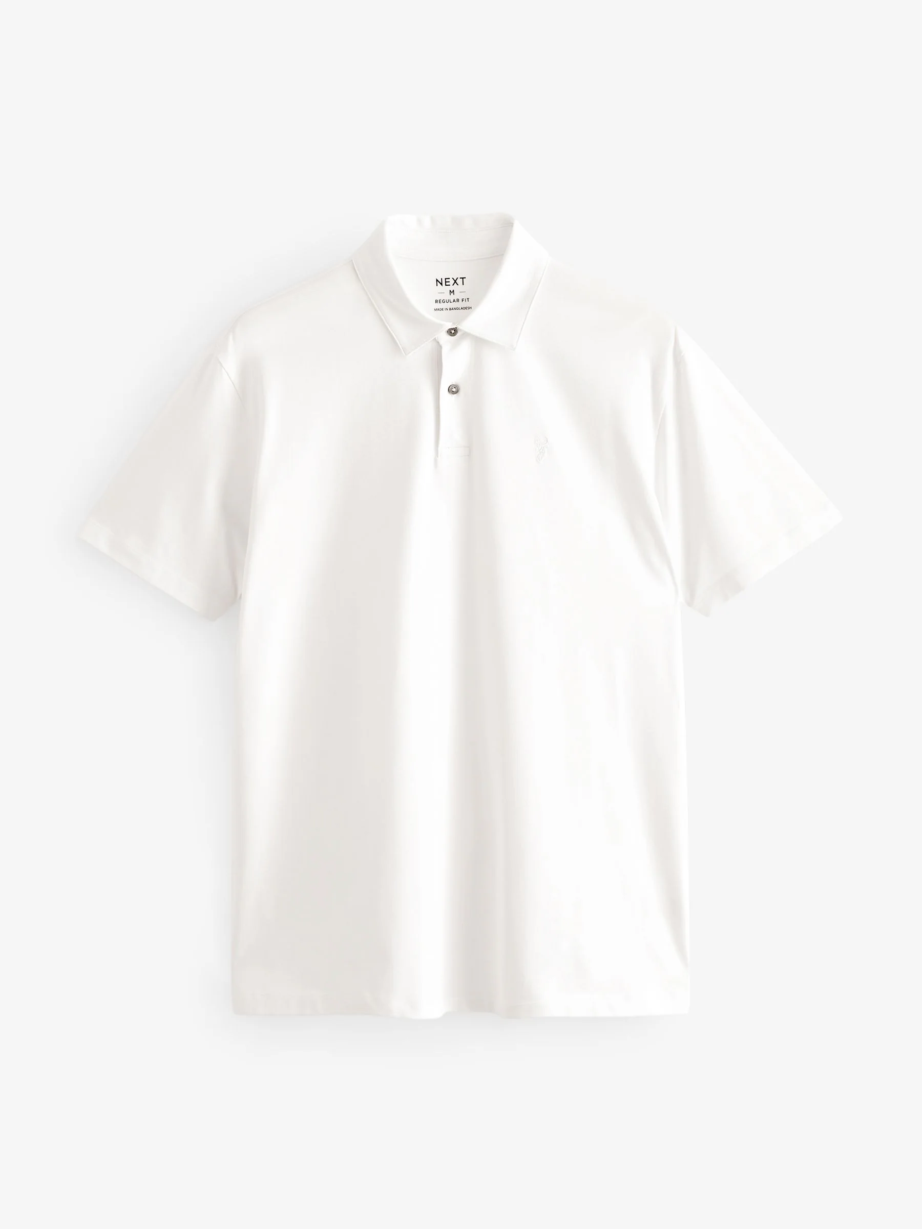 Blauw - Normale Pasvorm - Set van 5 jersey poloshirts met korte mouwen