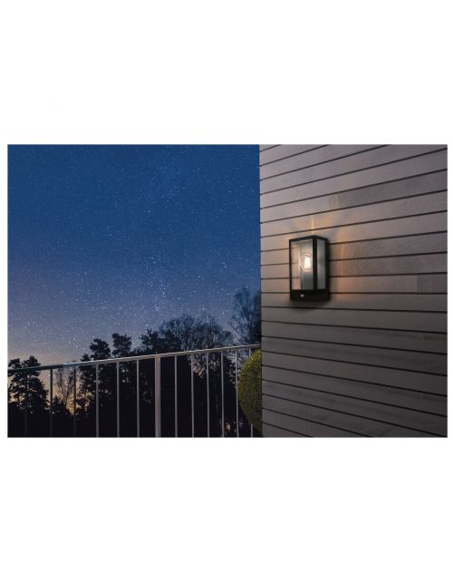 Eglo Wandlamp Alamonte - Buitenverlichting - Zwart